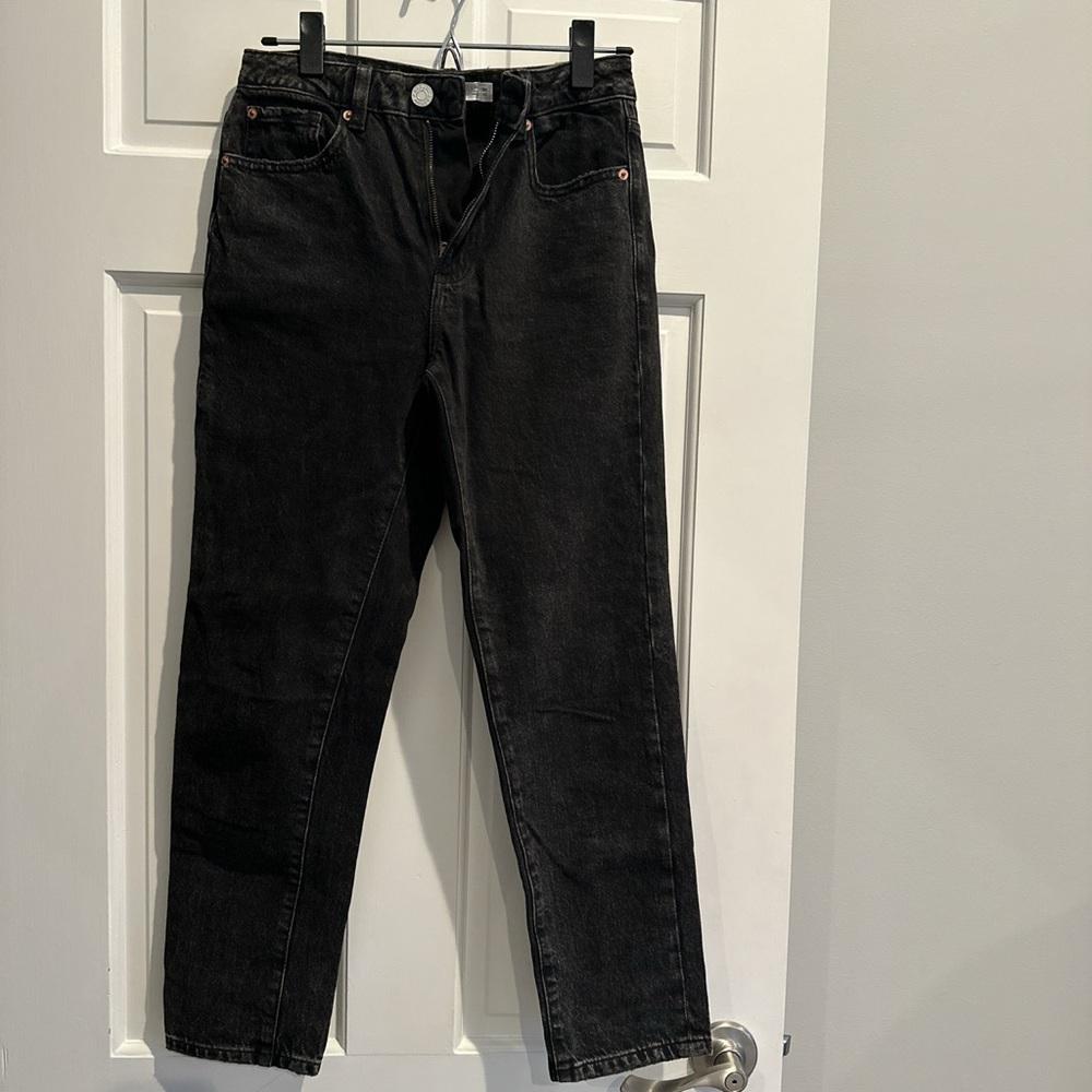 Garage black mom jeans